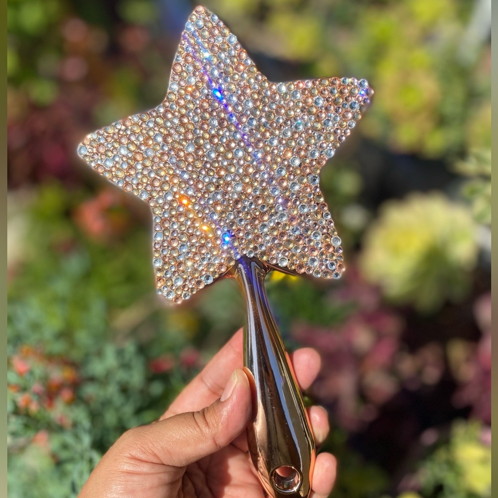 Blinged Star shaped mirror